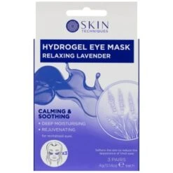 Beauty Supply Store 9 Skin Techniques Hydrogel Eye Mask 3pk - Lavender