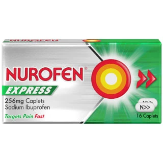 Nurofen Express Caplets 16pk 1 Nurofen Express Caplets 16pk