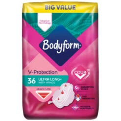 Bodyform Ultra Long Pads With Wings 36pk